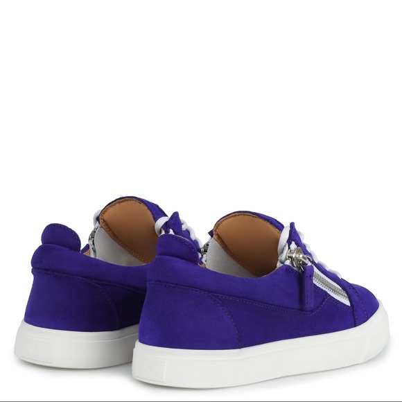 giuseppe zanotti • NEW • designer purple lowtops - Picture 5 of 5